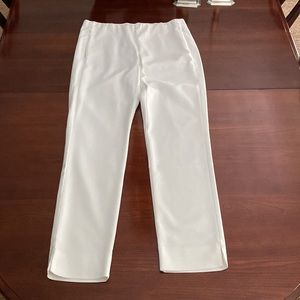 J Jill White Ankle Pants